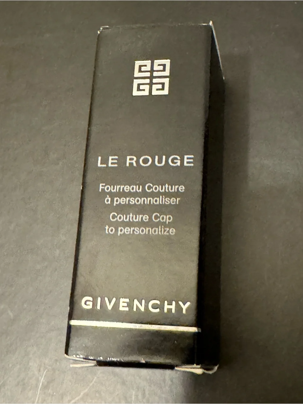 BNIB Rare Givenchy Le Rouge Custom Couture Lipstick Cap Case N° 41 Pink Leather